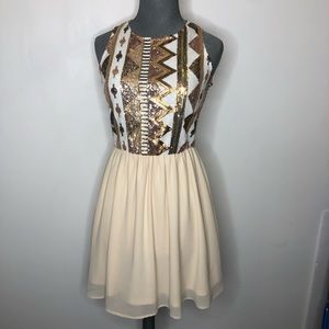 • NWT • Double Zero Sequin Dress